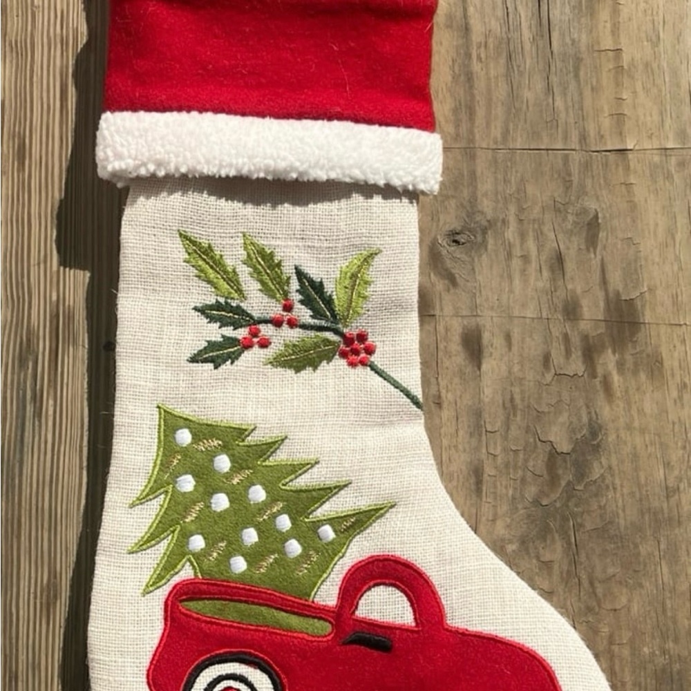 North Pole Christmas Stocking